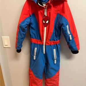 Roarsome Spider-Man snowsuit